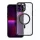 iPhone 13 Pro Max készülékhez Full Matte Mag Cover tok, MagSafe-kompatibilis, fekete