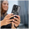 iPhone 13 Pro Max készülékhez Full Matte Mag Cover tok, MagSafe-kompatibilis, fekete