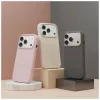 Forcell F-Protect Frame Premium tok iPhone 17 készülékhez, MagSafe kompatibilis, rózsaszín