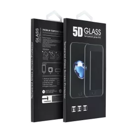   5D Full Glue edzett üvegfólia Xiaomi Redmi Note 7 / Note 7 Pro készülékhez fekete