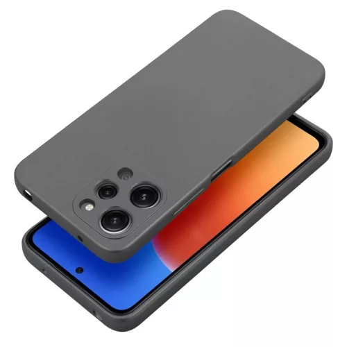 Xiaomi Redmi 12 4G készülékhez tok metál szürke