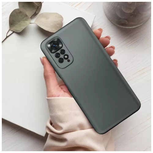 Xiaomi Redmi 12 4G készülékhez tok metál szürke