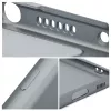 Xiaomi Redmi 12 4G készülékhez tok metál szürke