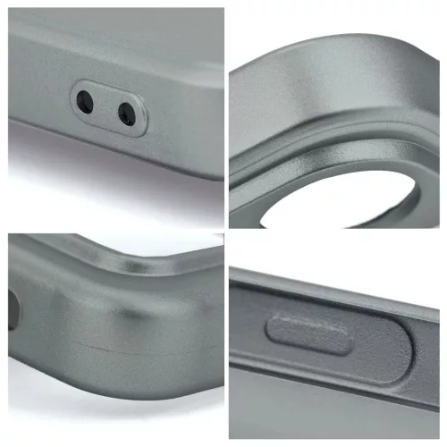Xiaomi Redmi 12 4G készülékhez tok metál szürke