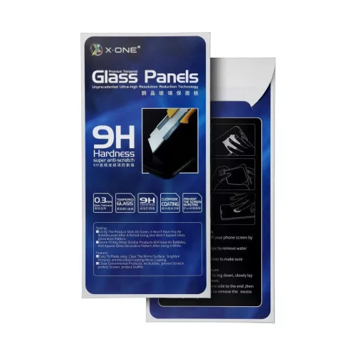 X-ONE edzett üvegfólia 0,3 mm iPhone 17 Air készülékhez