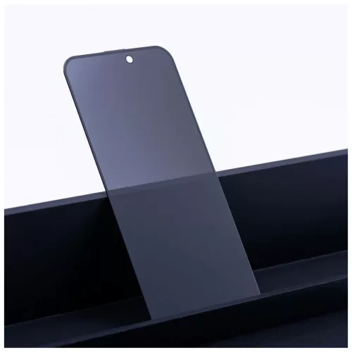 OG 6D Premium Privacy Glass üvegfólia Xiaomi Redmi 15 5G készülékhez fekete
