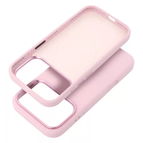 Forcell F-Protect Frame Premium tok iPhone 17 PRO MAX készülékhez MagSafe-kompatibilis rózsaszín