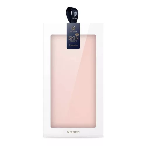 DUX DUCIS SKIN PRO pénztárca tok iPhone 14 Plus készülékhez rózsaszín