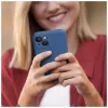 Szilikon MagSafe-kompatibilis tok iPhone 16e/17e készülékhez kék