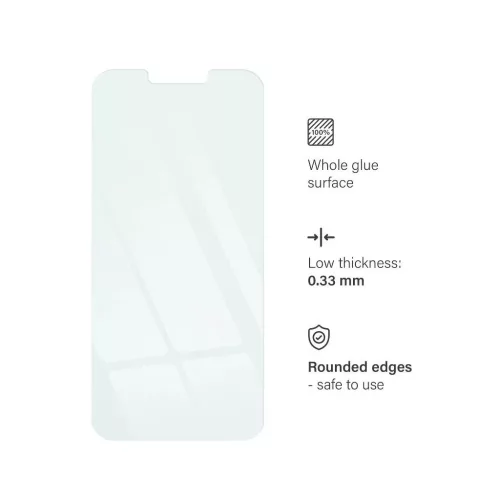 iPhone 13 PRO MAX / 14 PLUS készülékhez edzett üveg kijelzővédő Blue Star