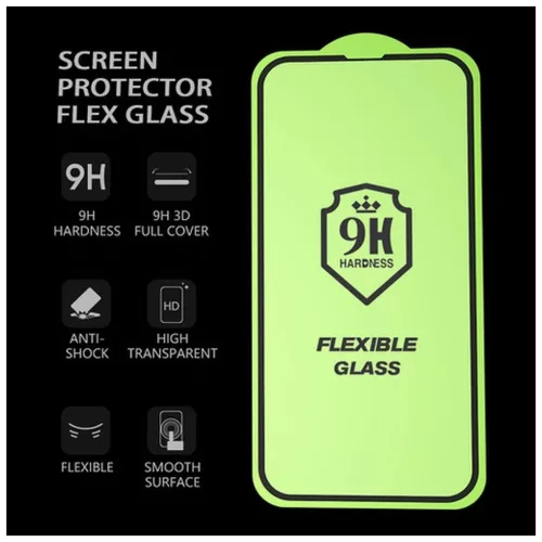 Bestsuit Flexible Hybrid Glass 5D kijelzővédő Apple iPhone 16 Plus készülékhez fekete