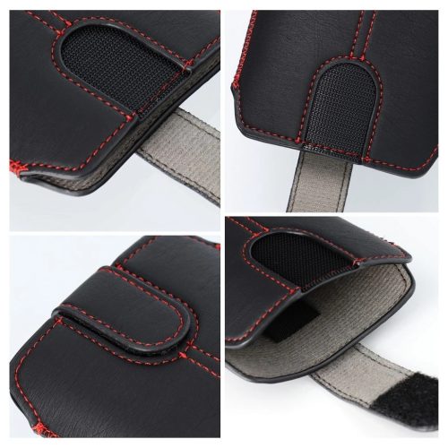 Pocket Universal Ultra Slim tok M4 iPhone 3G/4/4S, Samsung S5830 Galaxy Ace/S6310 Young készülékhez, fekete