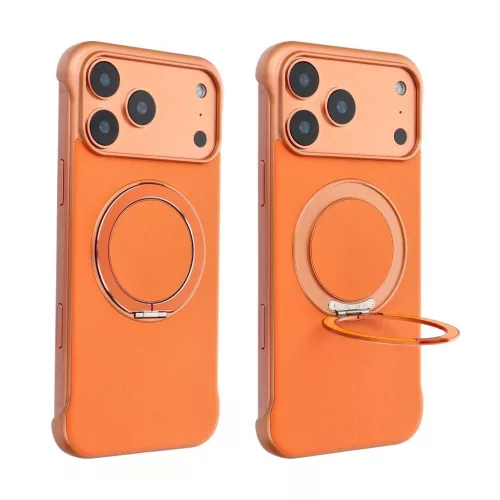 AIR Edge Free tok iPhone 17 készülékhez, MagSafe-kompatibilis, narancssárga