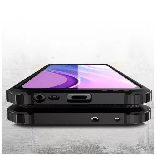 Xiaomi Redmi 9 készülékhez Armor tok fekete