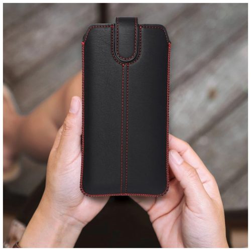Pocket Universal Case Ultra Slim M4 tok iPhone 5/5S/5SE/5C készülékhez fekete