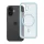 iPhone 16 készülékhez Flexline Mag Cover tok, MagSafe-kompatibilis, zöld
