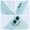 iPhone 16 készülékhez Flexline Mag Cover tok, MagSafe-kompatibilis, zöld