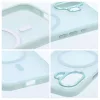 iPhone 16 készülékhez Flexline Mag Cover tok, MagSafe-kompatibilis, zöld