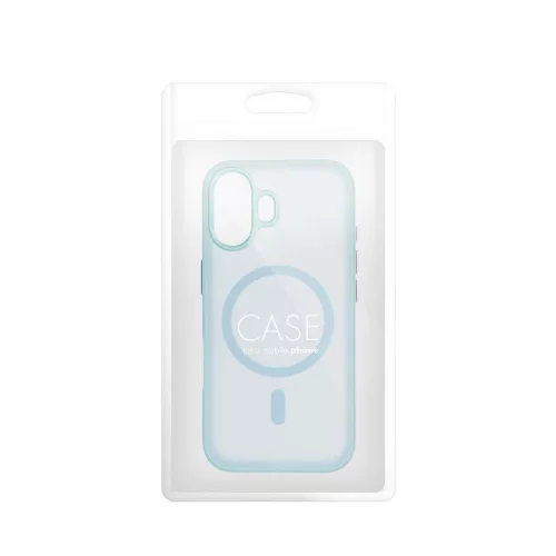iPhone 16 készülékhez Flexline Mag Cover tok, MagSafe-kompatibilis, zöld