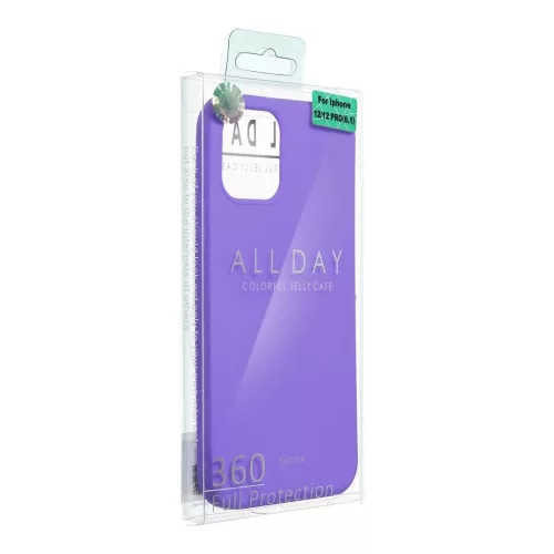 ROAR case ALL DAY COLORFUL JELLY tok Xiaomi Redmi 14C készülékhez lila