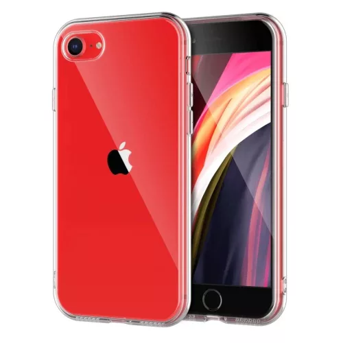 iPhone 7/8/SE 2020/SE 2022 készülékhez 2 mm vastag tok átlátszó