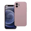 iPhone 12 készülékhez szilikon tok 2 mm púderrózsaszín