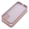 iPhone 12 készülékhez szilikon tok 2 mm púderrózsaszín