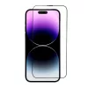 5D Full Glue edzett üvegfólia iPhone Xs Max / 11 Pro Max készülékhez, fekete + applikátor