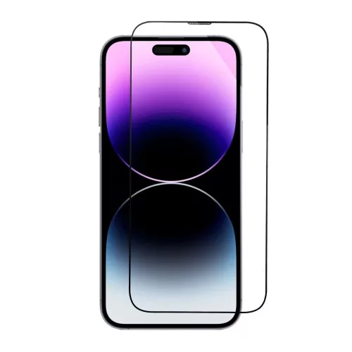 5D Full Glue edzett üvegfólia iPhone Xs Max / 11 Pro Max készülékhez, fekete + applikátor