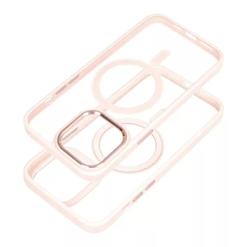 Color Edge Mag Cover tok iPhone 17 készülékhez MagSafe kompatibilis rózsaszín