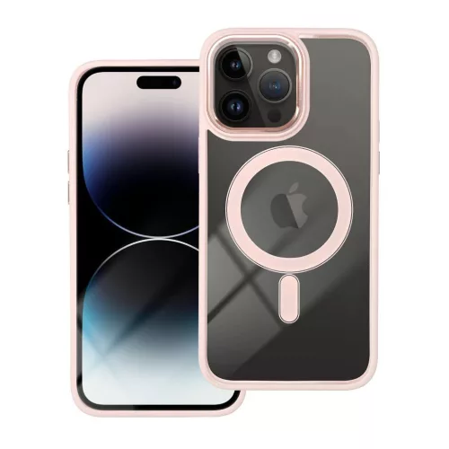 Color Edge Mag Cover tok iPhone 17 készülékhez MagSafe kompatibilis rózsaszín