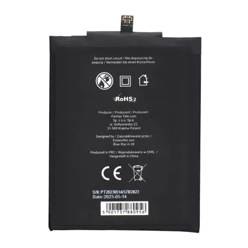 Blue Star akkumulátor Xiaomi Redmi 3/3S/3X/4X készülékekhez (BM47) 4000 mAh