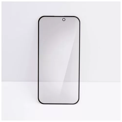 Forcell Privacy Glass edzett üveg kijelzővédő iPhone X / XS / 11 Pro készülékhez fekete