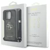 GUESS tok iPhone 16 Pro Max készülékhez GUHCP16XP4GMGCRW (CBDY PU 4G Big Logo W/Cord Strap) barna