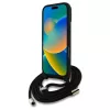 GUESS tok iPhone 16 Pro Max készülékhez GUHCP16XP4GMGCRW (CBDY PU 4G Big Logo W/Cord Strap) barna