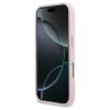 GUESS tok iPhone 17 Pro Max készülékhez GUHCP17X5PS4RGGP (PU FW Resin Logo) rózsaszín