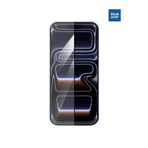 iPhone 17 AIR készülékhez Blue Star 5D AR edzett üvegfólia, fekete