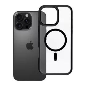   ROAR case Mag Bumper tok MagSafe-kompatibilis iPhone 16 Pro Max készülékhez fekete
