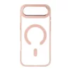 iPhone 17 készülékhez AIR Color Edge Mag Cover tok, MagSafe-kompatibilis, rózsaszín