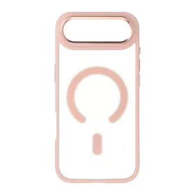   iPhone 17 készülékhez AIR Color Edge Mag Cover tok, MagSafe-kompatibilis, rózsaszín