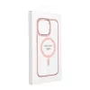 iPhone 17 készülékhez AIR Color Edge Mag Cover tok, MagSafe-kompatibilis, rózsaszín
