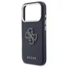GUESS tok iPhone 17 Pro Max készülékhez GUHCP17X5PS4RGGB (PU FW Resin Logo) kék