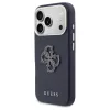 GUESS tok iPhone 17 Pro Max készülékhez GUHCP17X5PS4RGGB (PU FW Resin Logo) kék