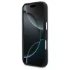 GUESS tok iPhone 17 Pro készülékhez GUHCP17L5PS4RGGK (PU FW Resin Logo) fekete