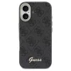 GUESS tok iPhone 17 készülékhez, MagSafe kompatibilis, GUHMP17S5P4FWMSK (PU FW 4G Script), fekete
