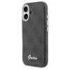 GUESS tok iPhone 17 készülékhez, MagSafe kompatibilis, GUHMP17S5P4FWMSK (PU FW 4G Script), fekete