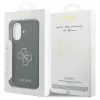 GUESS tok iPhone 17 készülékhez GUHCP17S5PS4RGGK PU FW Resin Logo fekete