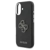 GUESS tok iPhone 17 készülékhez GUHCP17S5PS4RGGK PU FW Resin Logo fekete