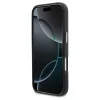 GUESS tok iPhone 17 készülékhez GUHCP17S5PS4RGGK PU FW Resin Logo fekete