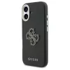 GUESS tok iPhone 17 készülékhez GUHCP17S5PS4RGGK PU FW Resin Logo fekete